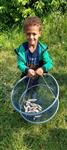 5 Jeugdvissers vangen samen 7.770 gram vis.